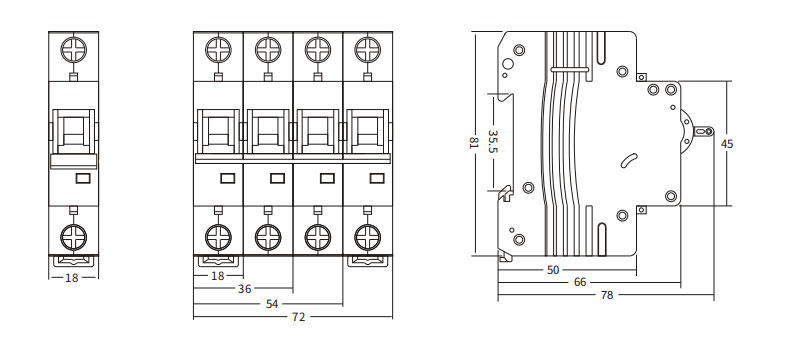 Miniature Circuit Breaker Supplier_Miniature Circuit Breaker Drawing