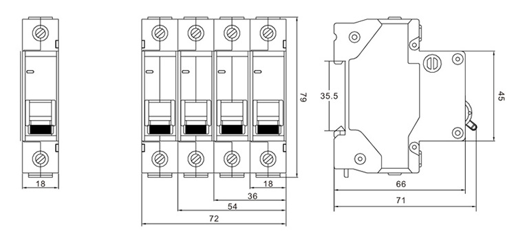 Mini Circuit Breaker Vendor_Mini Circuit Breaker drawing