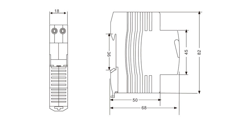 Residual Current Circuit Breaker Supplier_Elecrric Bell EKEB Drawing