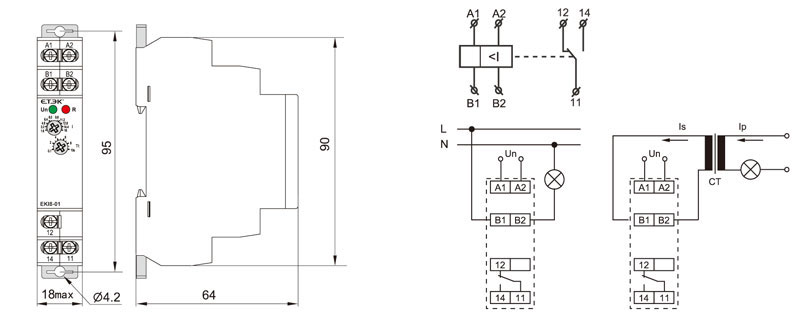 Current Monitoring Relay Supplier_Current Monitoring Relay Drawing